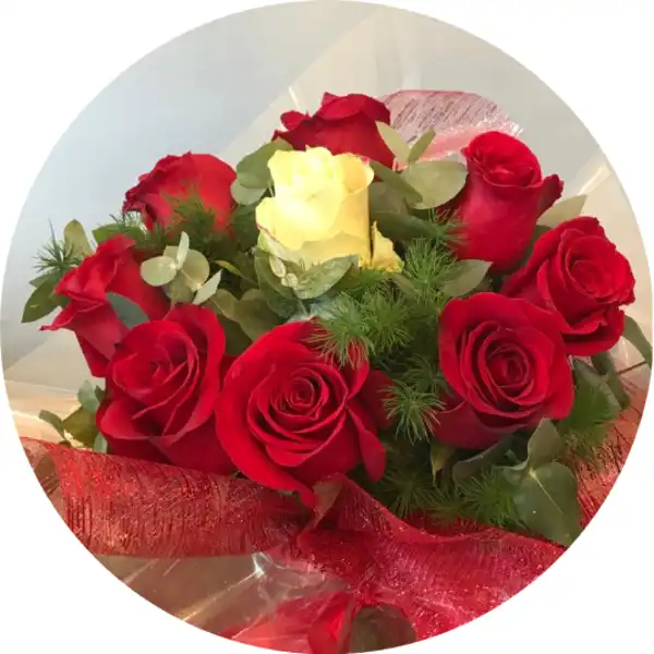 Bouquet di rose rosse